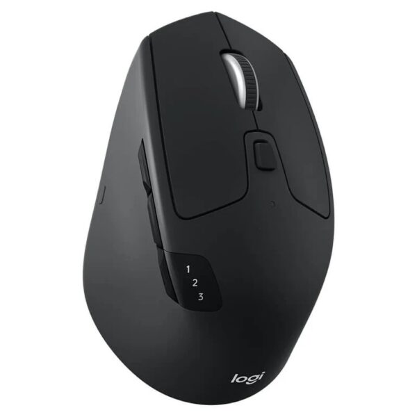 Logitech M720 Triathlon Multi-Computer Wireless Mouse - Black