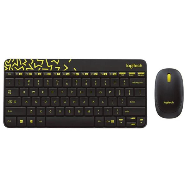 Logitech MK240 Nano Wireless Keyboard & Mouse Combo - Black