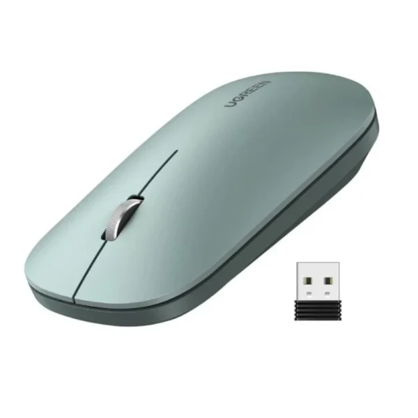 UGREEN Ultra Slim and Portable Wireless Mouse Green 90374
