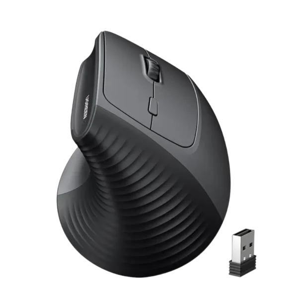 UGREEN Ergonomic Vertical Mouse Dual-Mode BT5.4 & 2.4G Quiet Clicks 4 DPI 65042