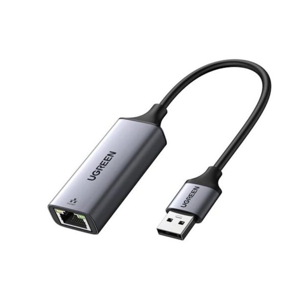 UGREEN USB to RJ45 Ethernet Adapter Aluminum Case (Space Gray) 50922