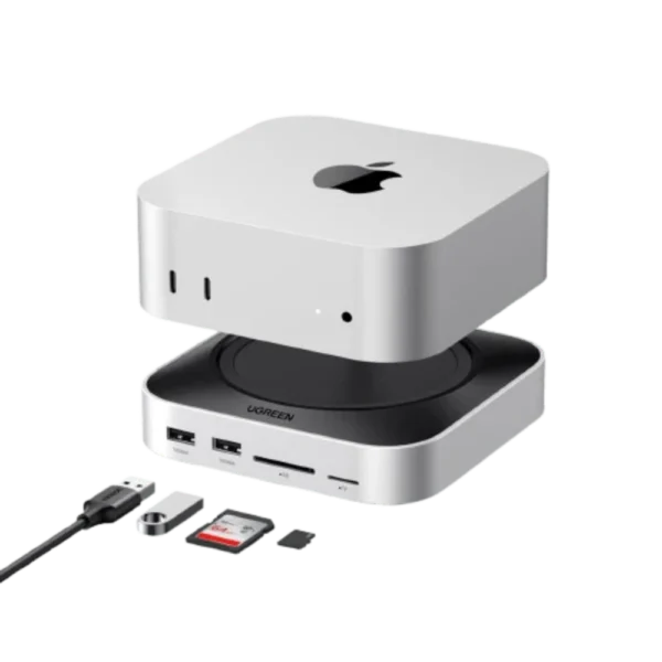 UGREEN Mac Mini M4 Dock & Stand with NVMe SSD Enclosure 65487