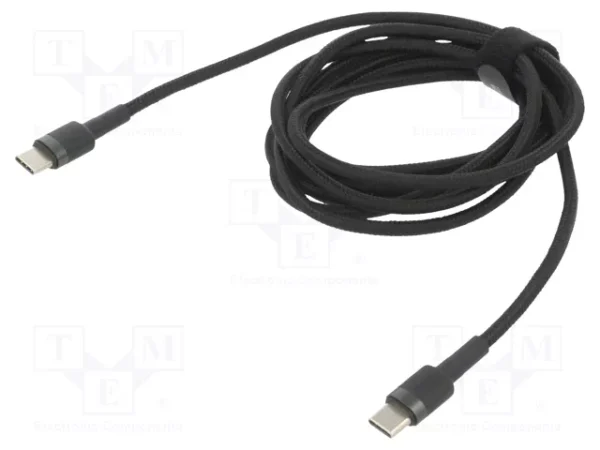 Baseus Cafule Type‑C PD2.0 60W Flash Charging Data Line 2m Gray+Black CATKLF-HG1