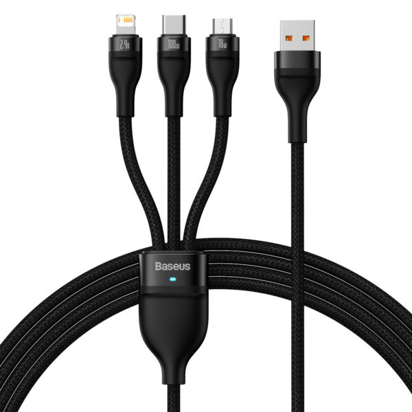 Baseus 3‑in‑1 Cable CASS030001