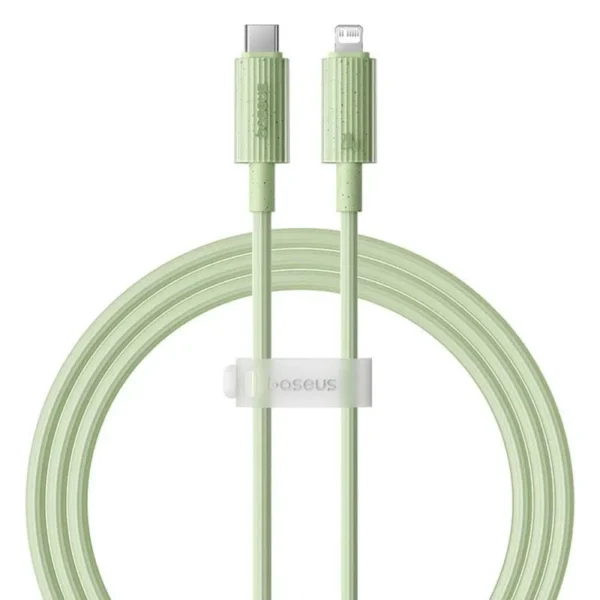 Baseus Habitat Series Fast Charging Cable Type‑C to iP 20W 1m Natural Green P10360201631-00