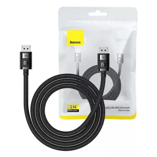 Baseus 8K DP to DP Cable 2M B00633706111-02
