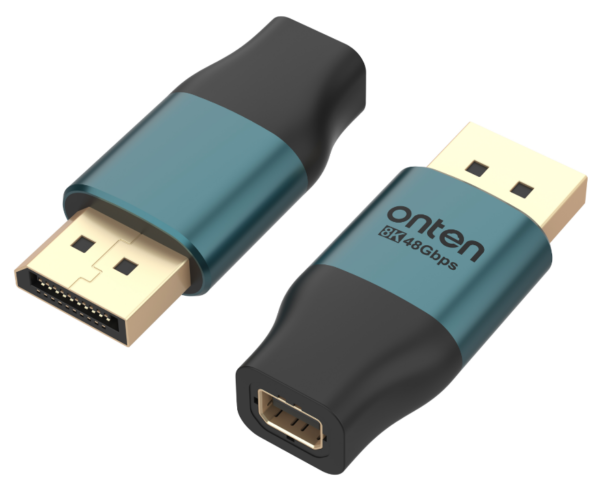 ONTEN DP to MiniDP Connector 8K@60Hz OTN-DP85
