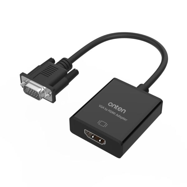 ONTEN 3-in-1 VGA to HDMI+Audio+PD Adapter OTN-5138