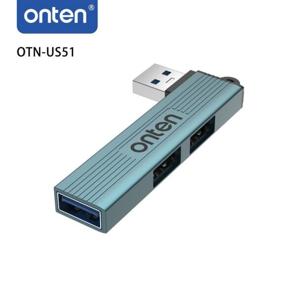 ONTEN 3‑in‑1 USB 3.0 Hub OTN-US51