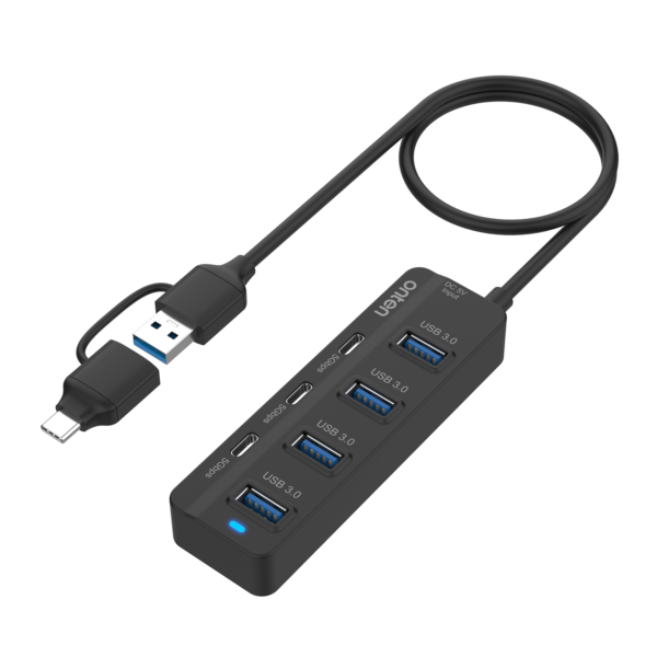 ONTEN 7‑in‑2 USB‑C/USB 3.0 Hub OTN-UCA5306